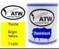 Preview: Toyota, Bright Yellow, T1429: 1L Lackdose, von ATW Autoteile West.